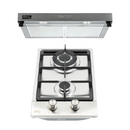 Combo Parrilla Empotrable AROL de 2 Quemadores Acero Inoxidable 31 cm P-IN2Q31 y Campana Slim 60 cm CSI-60AI