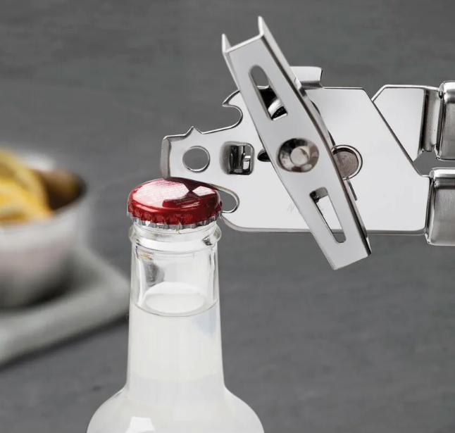 Abrelatas Tramontina Marffim Acero Inoxidable Profesional