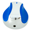 Perilla Redonda Modelo K con Opresor Azul para Estufa Industrial