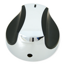 Perilla Redonda Modelo K con Opresor Negro para Estufa Industrial