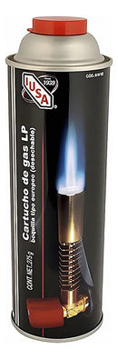 Cilindro Desechable de Gas Butano IUSA 180 g / 324 ml con Válvula Tipo Europeo, 616102 - Electrodomésticos Olvera