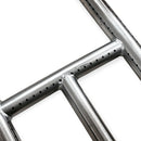 Quemador Tipo H de Acero Inoxidable 40 cm con Válvula y Perilla - Electrodomesticos Olvera