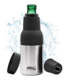 Enfriador de Cerveza Porta Caguamon & Porta Botella - Paquete Cervezero Silver - Para Caguamones Caguamas Botellas y Latas
