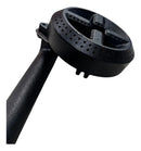 Quemador para Estufa Industrial, Redondo Largo, 16 cm, Tubo Izquierdo, Modelo B102 AROL