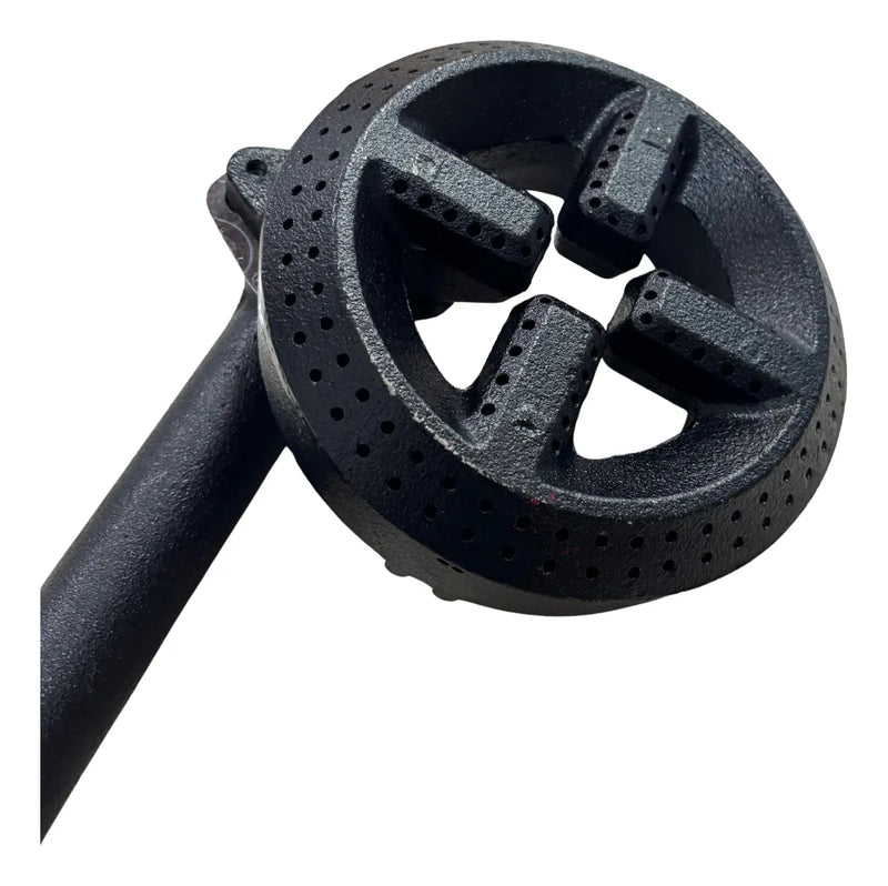 Quemador para Estufa Industrial, Redondo Largo, 16 cm, Tubo Izquierdo, Modelo B102 AROL