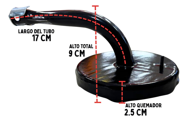 Quemador Estrella Mediano Porcelanizado
