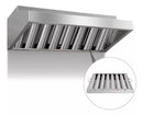 Filtro Para Campana Industrial 49.5x49.5 Acero Inox 5 Pzs