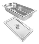Inserto Contenedor Acero Inoxidable Con Tapa TERCIO 1/3x6 Cm 32.5x17.5x6 Arol NSF, 2.5L