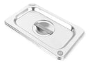 Inserto Contenedor Acero Inoxidable Con Tapa NOVENO 1/9x6 Cm 17.5x11x6 Arol Nsf, 1L