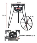 Estufon Y Disco Grande Completo Con Conexiones Arol