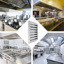 Filtro Para Campana Industrial 49.5x49.5 Acero Inox 5 Pzs