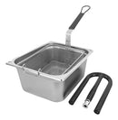 Kit Freidora Tina, Canastilla Y Quemador U Completo 3 Lts