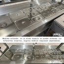 Baño Maria Fuente De Chafer 1 Inserto 1/1x6 Con Tapa