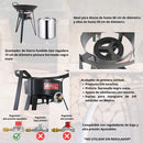 Estufon Y Disco Grande Completo Con Conexiones Arol