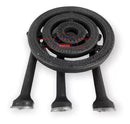 Quemador Industrial a Gas Triple 34 cm Hierro Fundido para Estufones