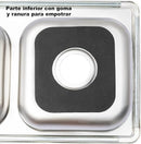 Tarja Doble para Empotrar 84x48x15 cm