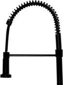 Mezcladora para Tarja de Cocina Monomando Negro Mate