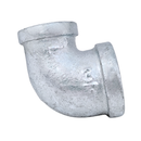 Codo Reducción Galvanizado 3/4” x 1/2”