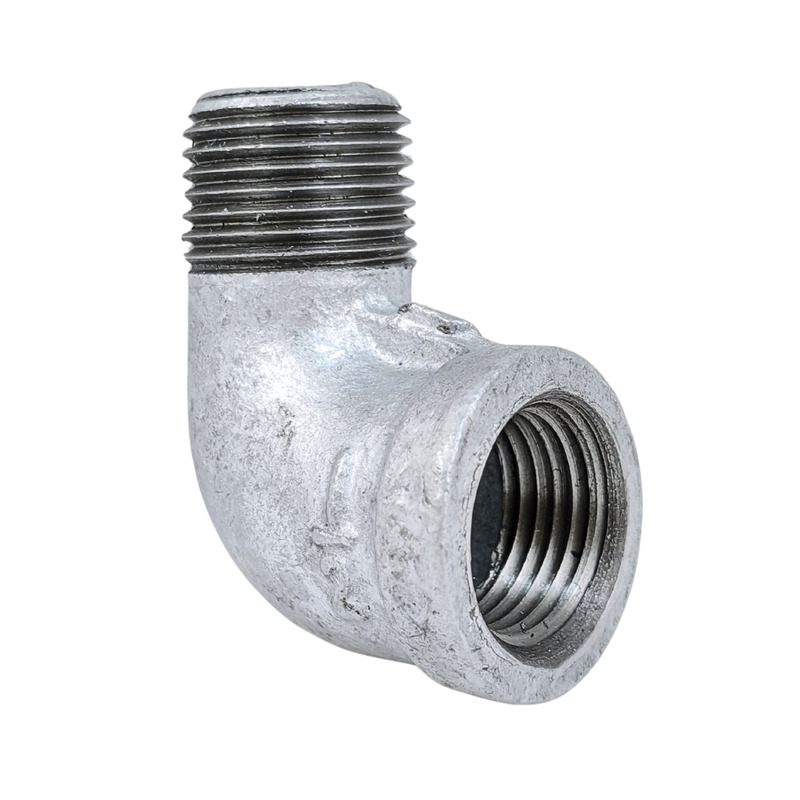 Codo Niple Galvanizado de 1/2”