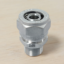 Conector Regulador Gas IUSA 3/8 Compresión a 3/8 NPT Macho