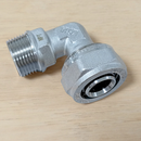 Codo Macho 90 para Tubería Multicapa IUSA - 25 x 3/4