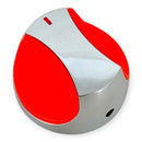 Perilla Redonda Modelo K con Opresor Rojo para Estufa Industrial