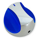 Perilla Redonda Modelo K con Opresor Azul para Estufa Industrial