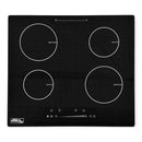 Parrilla de Inducción de 4 Zonas, 60cm, 110V, Empotrable, AROL IN-E4Q60
