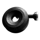 Quemador Redondo de Fierro Fundido B12 Completo con Tubo Corto Derecho