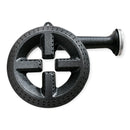 Quemador para Estufa Industrial, Redondo Corto, 16 cm, Tubo Derecho, Modelo B102 AROL