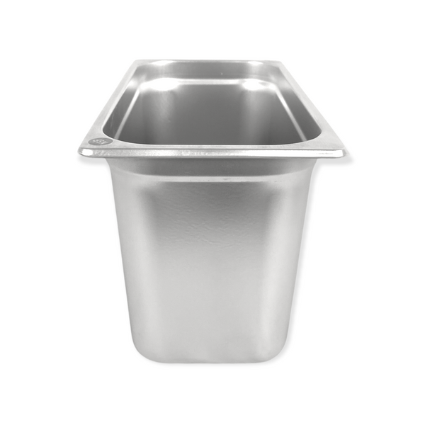 Inserto Contenedor Acero Inoxidable Con Tapa 1/3x20 cm AROL NSF