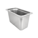 Inserto Contenedor Acero Inoxidable Con Tapa 1/3x20 cm AROL NSF