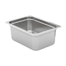 Inserto Contenedor Acero Inoxidable Con Tapa Medio 1/2x15 cm AROL NSF