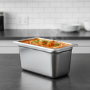 Inserto Contenedor Acero Inoxidable Con Tapa 1/3x20 cm AROL NSF