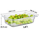 Inserto Policarbonato Cuarto 1/4 x 6 cm