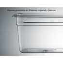 Inserto de Policarbonato 1/4x15 26x16.5x15 cm Certificado NSF