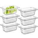 KIT 6 INSERTOS POLICARBONATO 1/9 X 6 CM