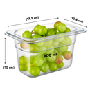 Inserto Policarbonato Noveno 1/9 x 10 cm