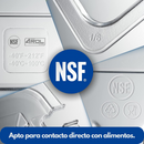 Tapa para Inserto Cuarto 1/4 Policarbonato con Ranura