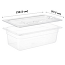 Tapa para Inserto Tercio 1/3 Policarbonato con Ranura