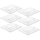 KIT 6 TAPAS RANURA 1/2 POLICARBONATO