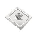 Inserto Contenedor Acero Inoxidable Con Tapa 1/6x20 cm AROL NSF