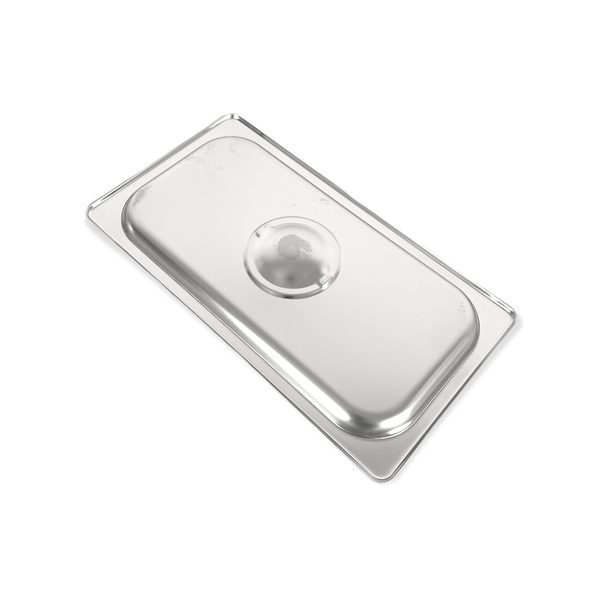 Inserto Contenedor Acero Inoxidable Con Tapa 1/3x20 cm AROL NSF