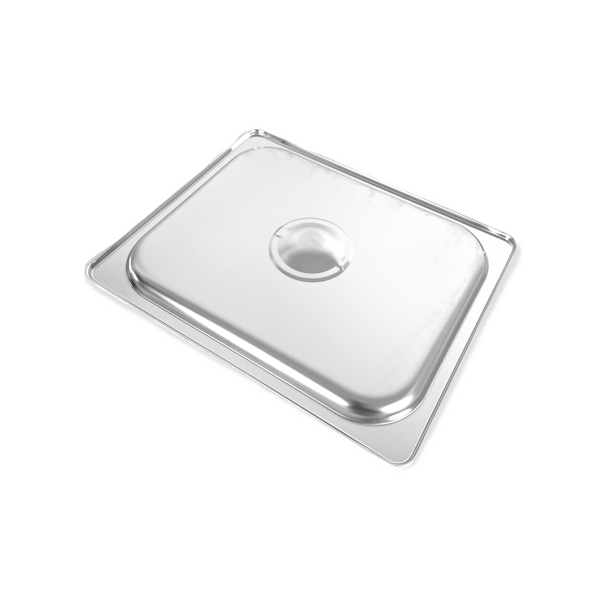 Inserto Contenedor Acero Inoxidable Con Tapa Medio 1/2x15 cm AROL NSF