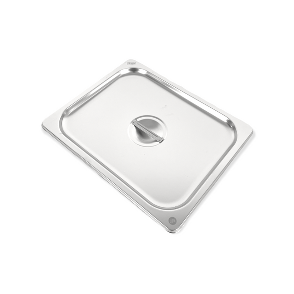 Inserto Contenedor Acero Inoxidable Con Tapa Medio 1/2x15 cm AROL NSF