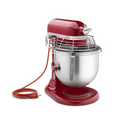 Batidora de Pedestal Comercial KitchenAid 7.6 L Roja 10 Velocidades