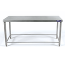 Mesa de Trabajo Industrial AROL en Acero Inoxidable 138 x 70 x 90 cm - Electrodomesticos Olvera