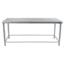 Mesa de Trabajo Industrial AROL en Acero Inoxidable 210 x 70 x 90 cm - Electrodomesticos Olvera