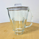 Vaso de Vidrio Cube para Licuadora Oster con Tapa