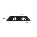 Parrilla Doble para Estufa Coriat Jumbo 67.5x29 cm